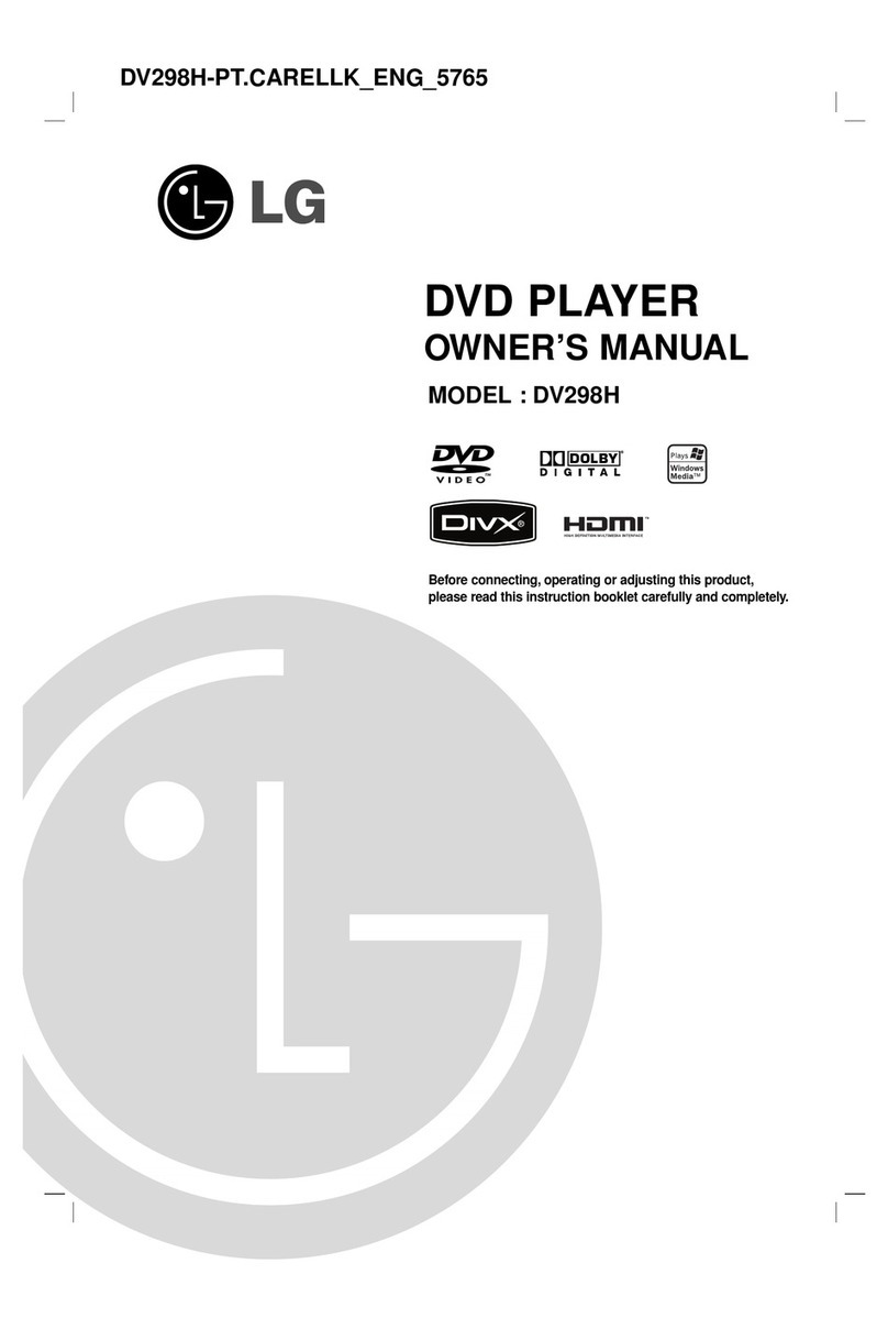 LG DV298H-PT User manual