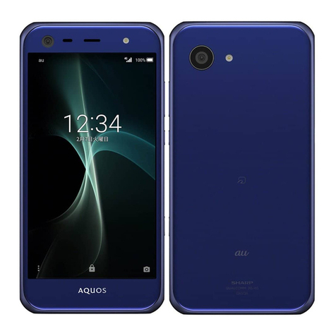 Sharp Aquos SHV38 Series Installation guide Sharp Aquos SHV38 Series Installation guide