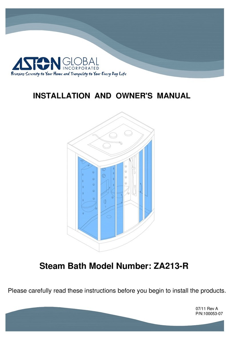 Aston Global ZA213-R Installation instructions