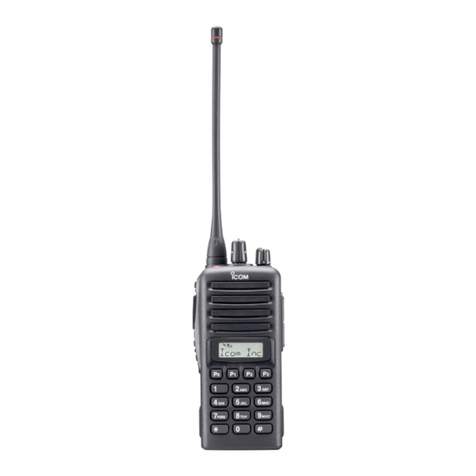 Icom IC-F43DT instruction manual