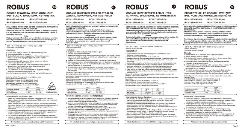 Robus RCM12530AS-04 manual