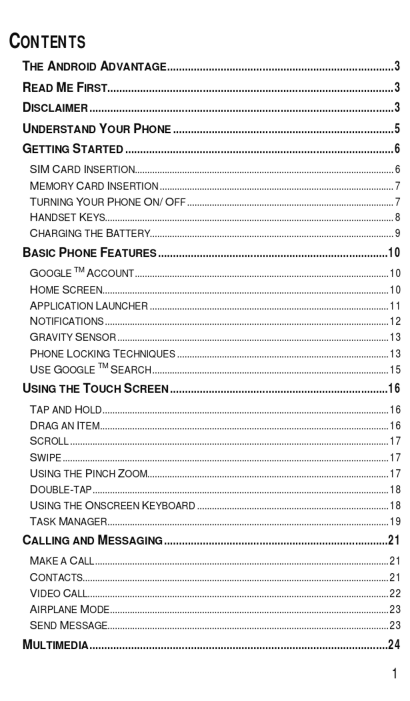 Micromax Canvas Entice A105 User manual
