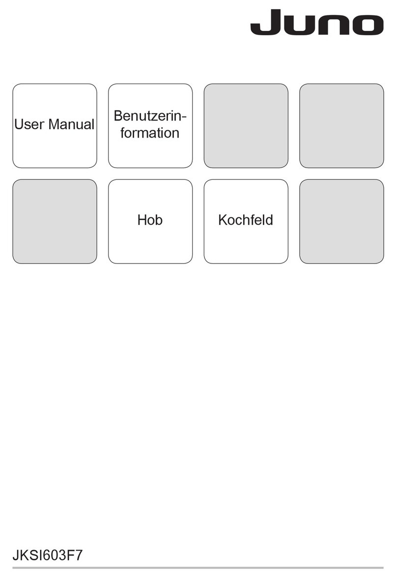 JUNO JKSI603F7 user manual