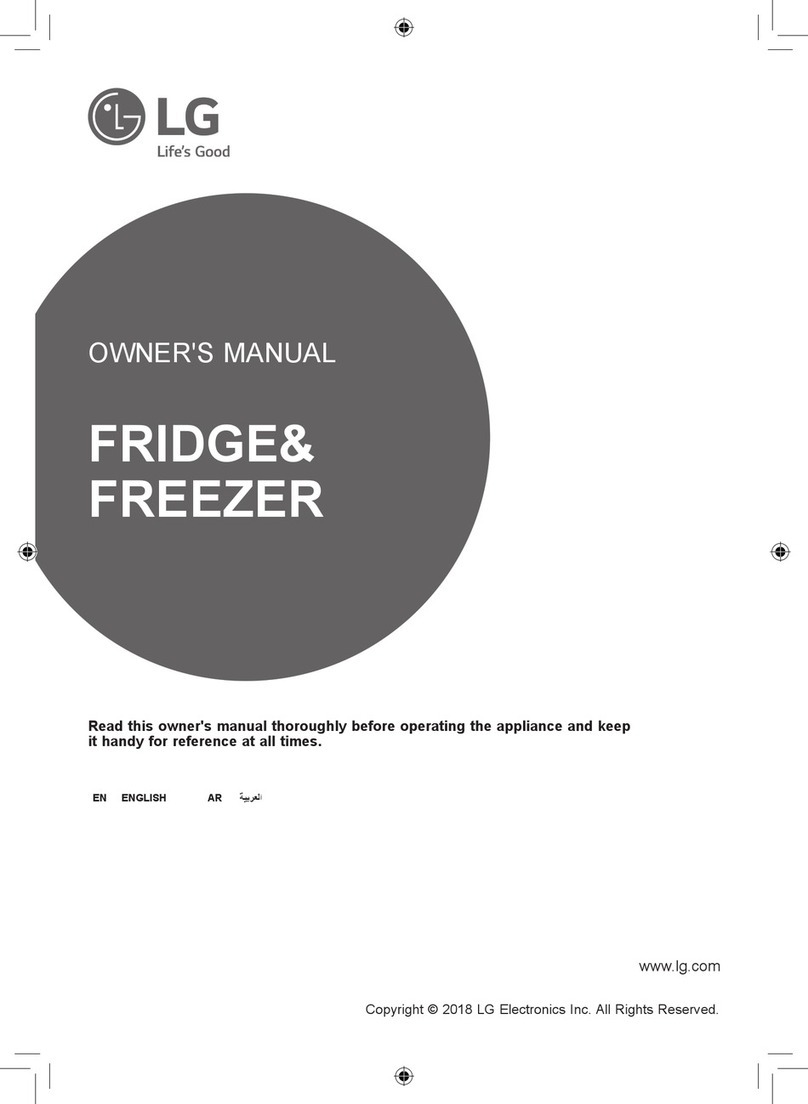 LG GRJ-334DPB owner's manual