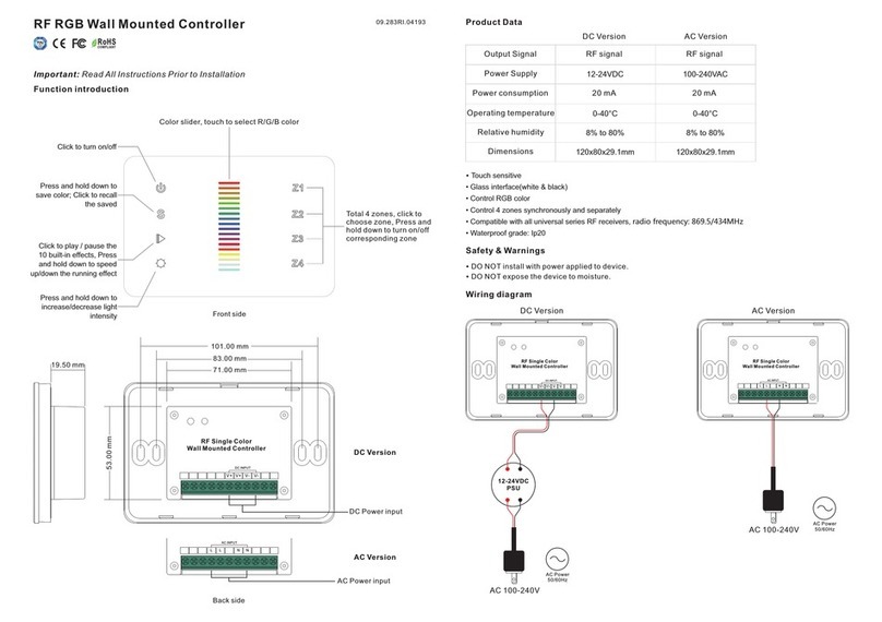 Sunricher SR-2830RGB manual