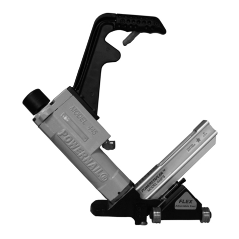 Powernail 445FSPR Operation and maintenance manual