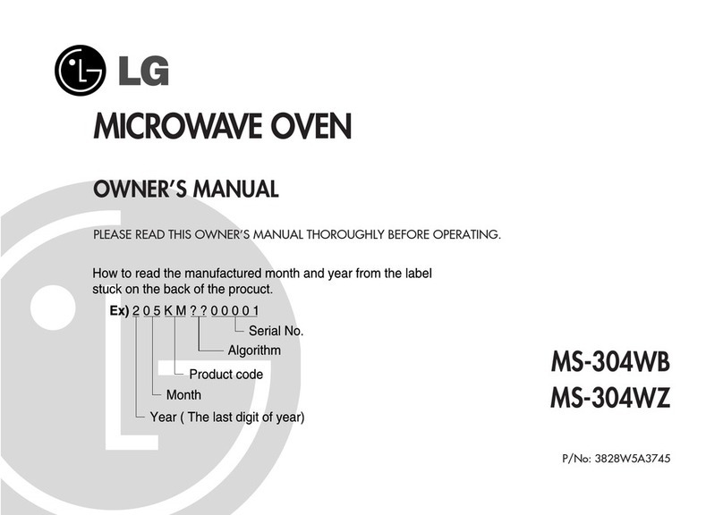 LG MS-304WB User manual