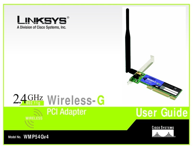 Cisco Linksys WMP54Gv4 user guide