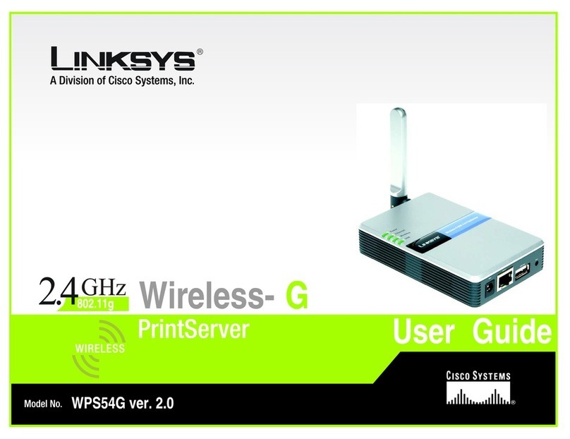 Cisco Linksys WPS54G user guide