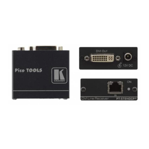 Kramer PT-572HDCP+ User manual