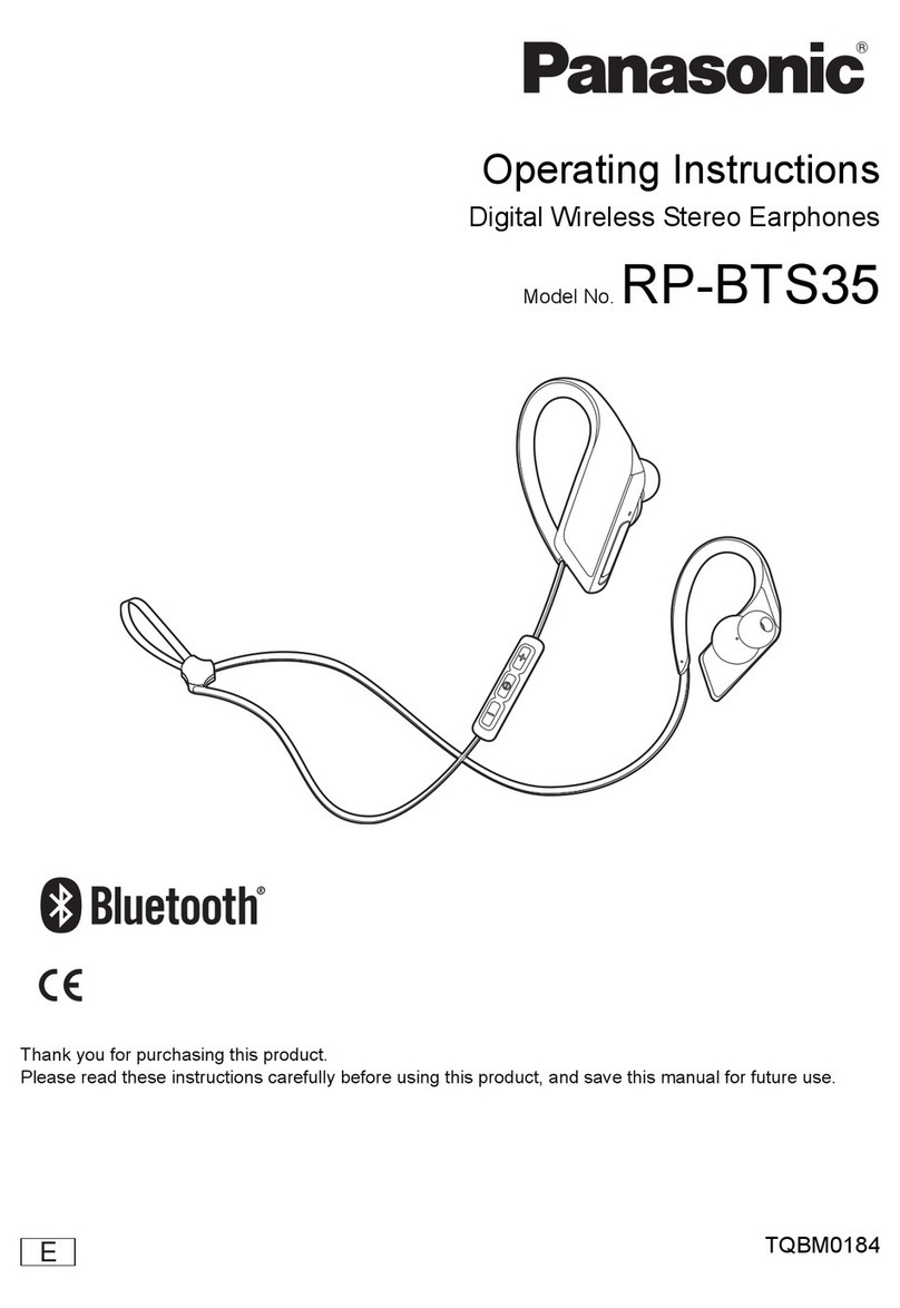 Panasonic RP-BTS35E User manual