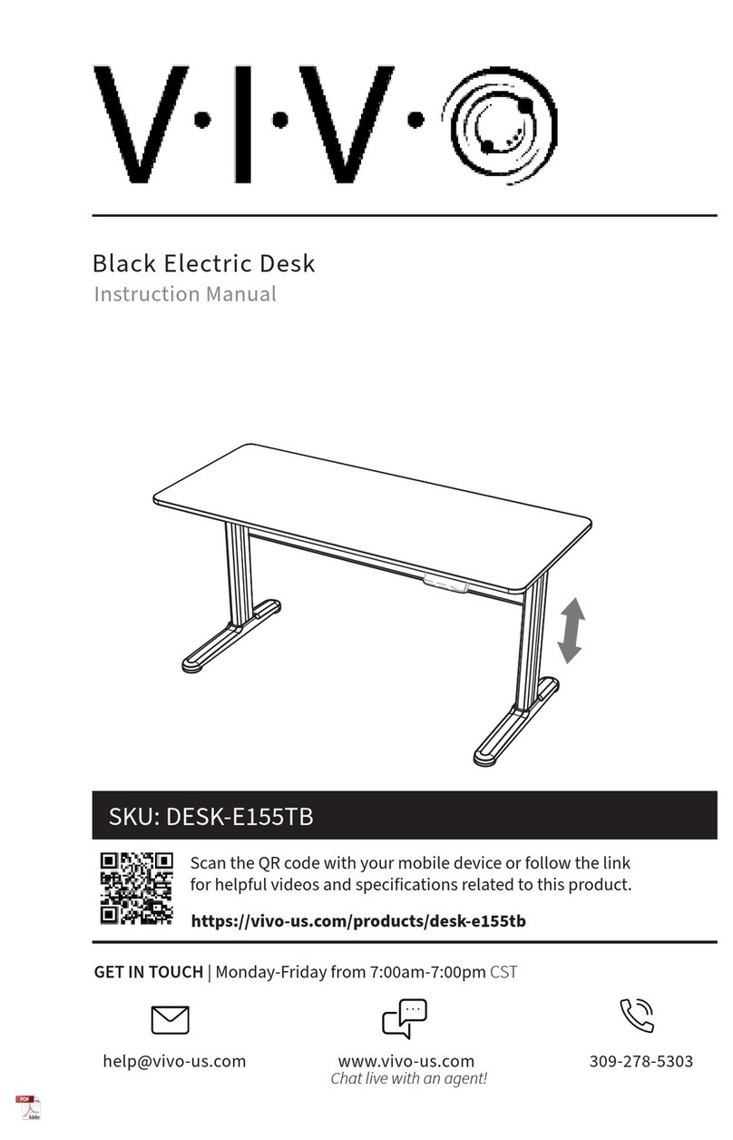 Vivo DESK-E155TB instruction manual