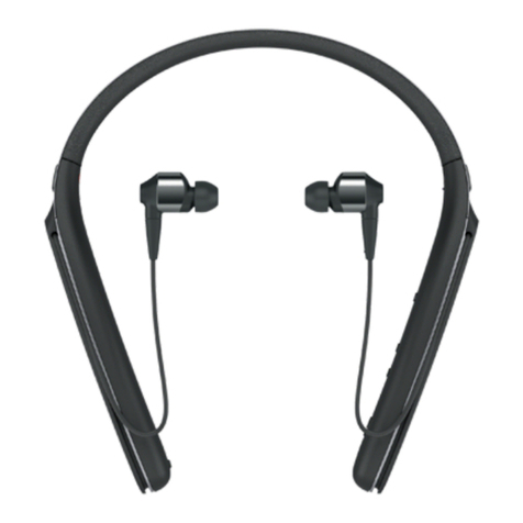 Sony WI-1000X Reference guide