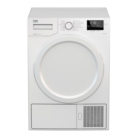 Beko DPS7405 XW3 user manual