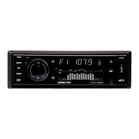 Ground Zero GZCR 335BT User manual