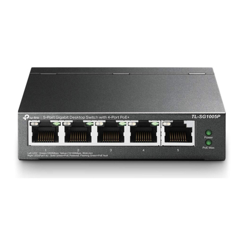 TP-Link TL-SG1005P User manual