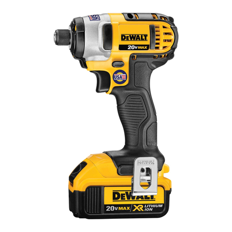 DeWalt XR LI-ION DCF885M2 User manual