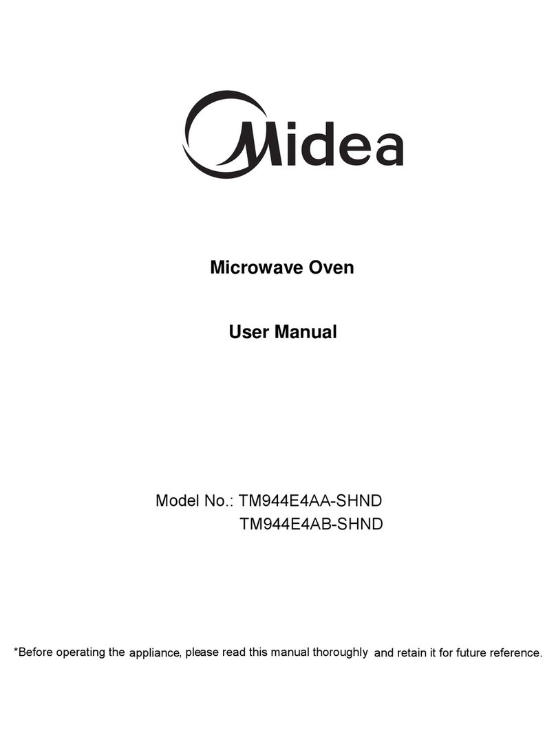 Midea TM944E4AA-SHND User manual