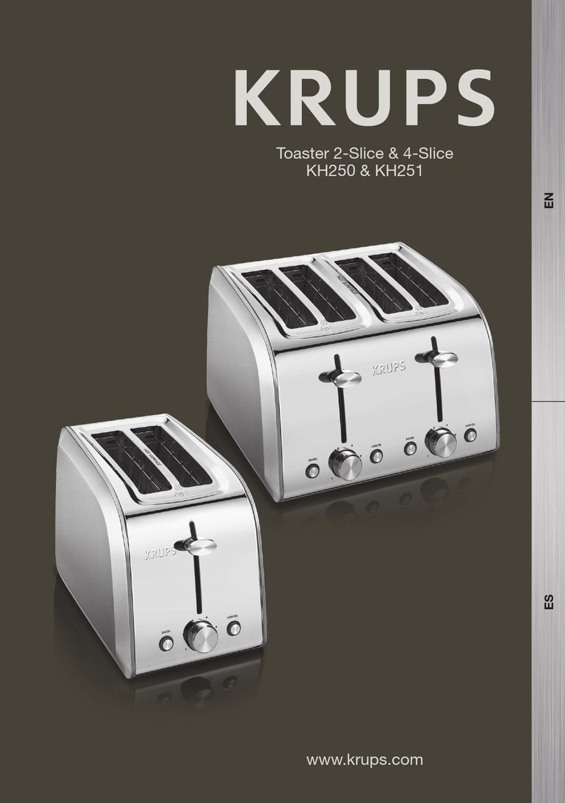 Krups KH250 User manual