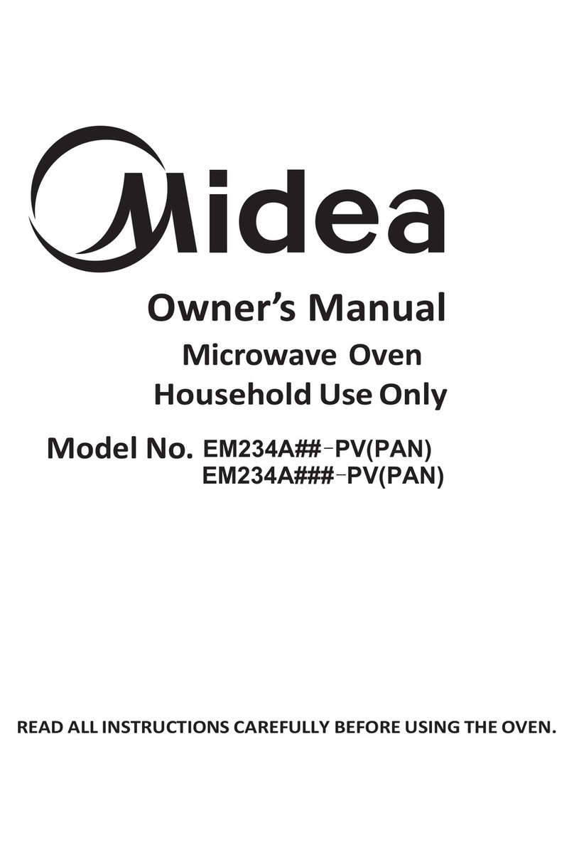 Midea EM234A PV Series User manual