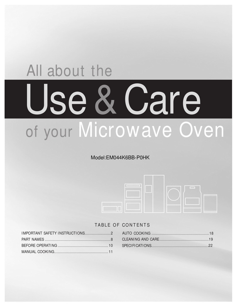 Frigidaire EM044K6BB-P0HK Owner's manual