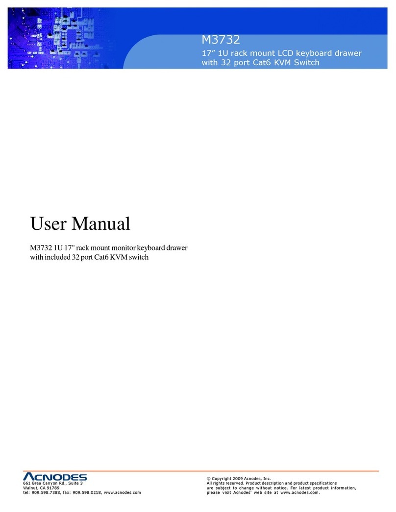 Acnodes M3732 User manual