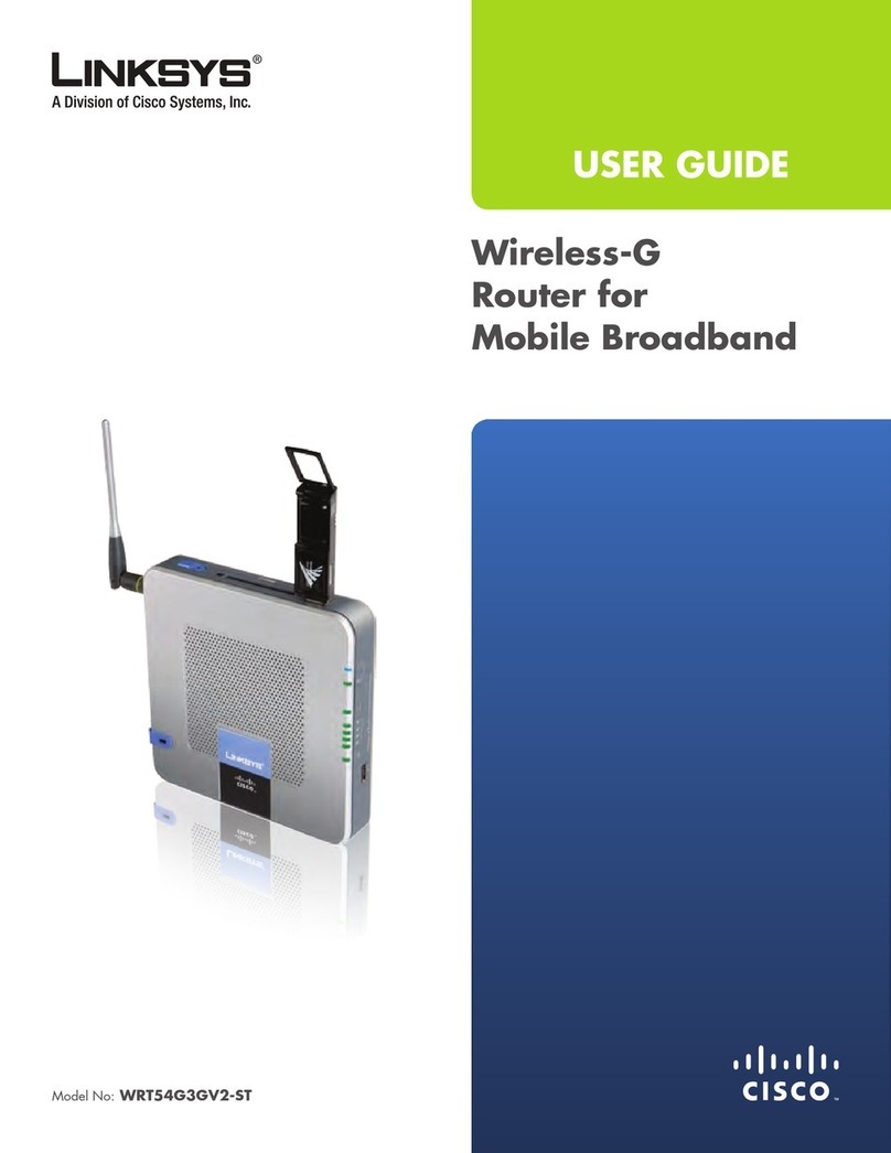 Cisco Linksys WRT54G3GV2-ST user guide