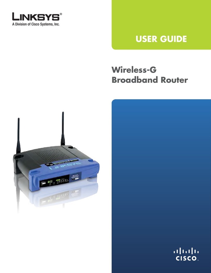 Cisco WRT54G User manual