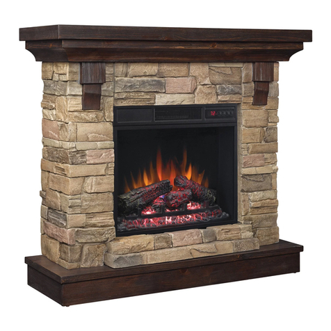 Twin-Star International Classic Flame Eugene 23WM8909 manual