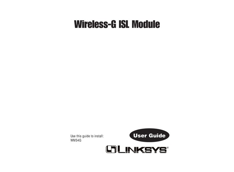 Linksys WM54G User manual