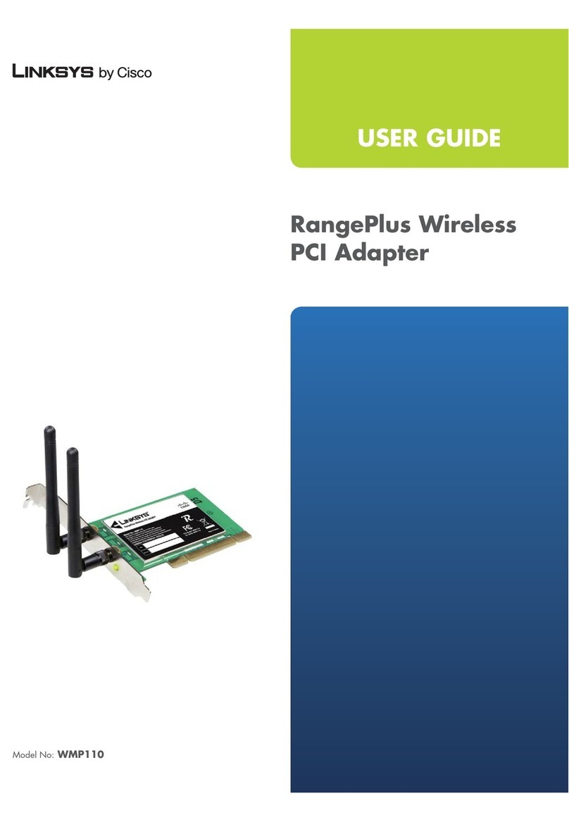 Cisco Linksys WMP110 User manual