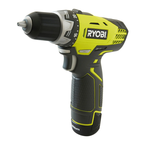 Ryobi RCD1201 Original instructions