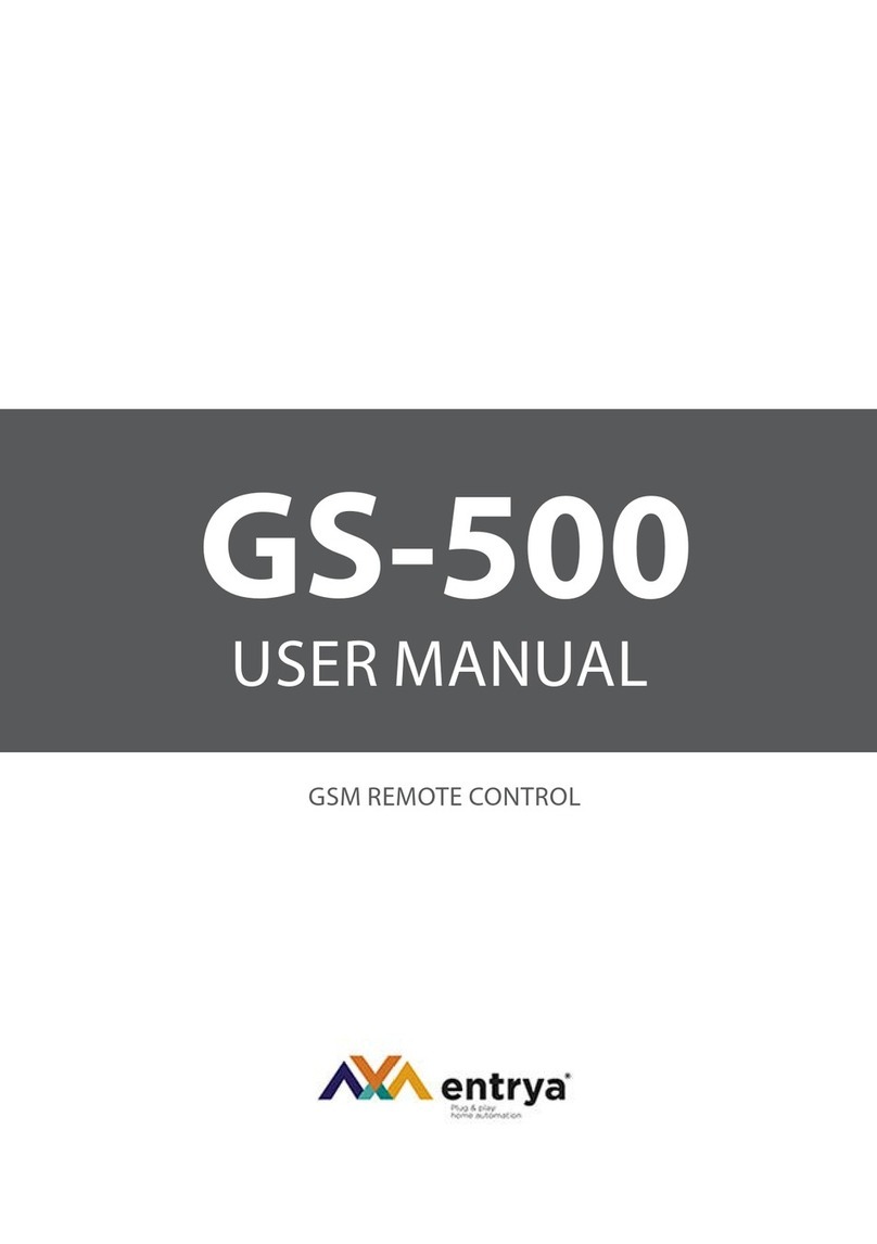 Entrya GS-500 user manual