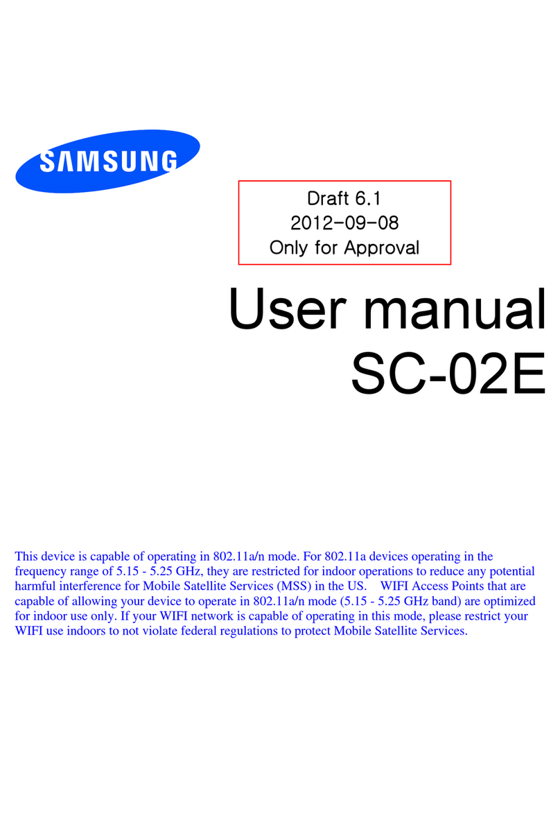 Samsung SC-02E user manual