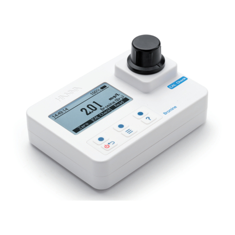Hanna Instruments HI97716 User manual Hanna Instruments HI97716 User manual