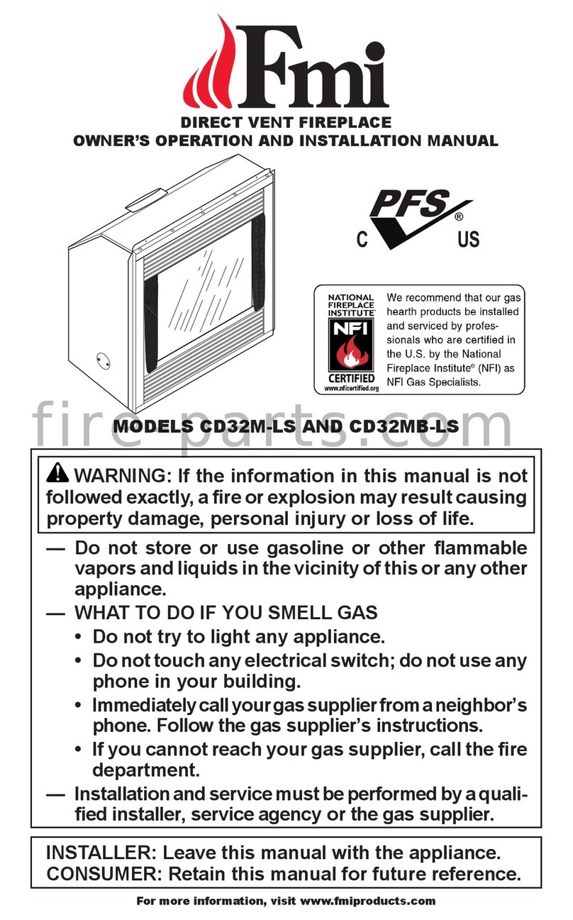 FMI CD32M-LS OWNER'S OPERATION AND INSTALLATION MANUAL