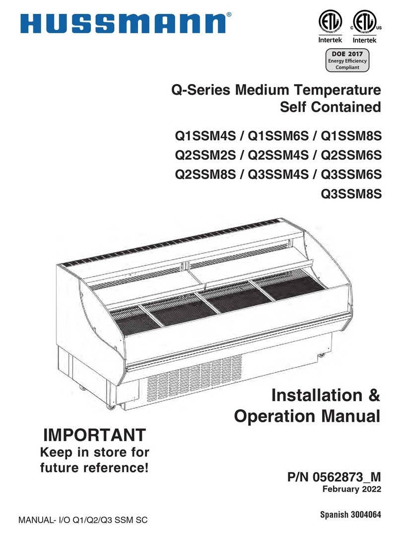 Hussmann Q-Series User manual