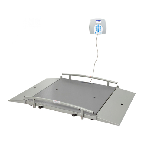 Health O Meter Weigheasier 2650KG User manual