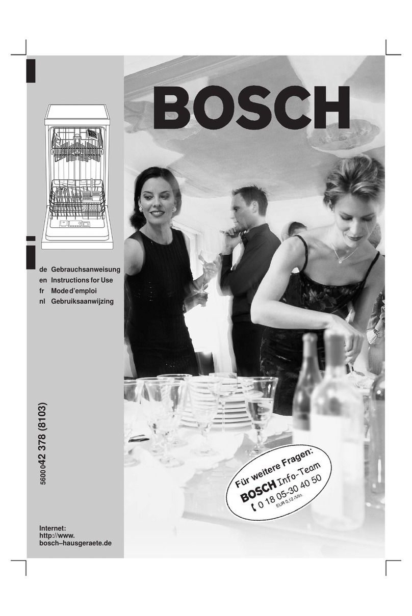 Bosch SRS4672 User manual