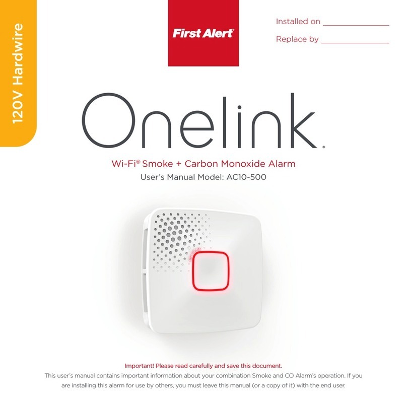 First Alert Onelink AC10-500B user manual