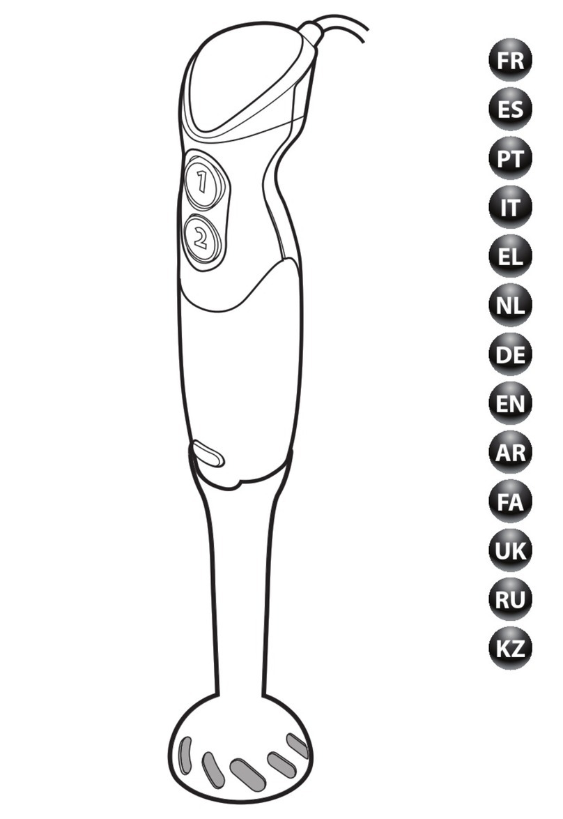 TEFAL Prep'Line HB724010 User manual