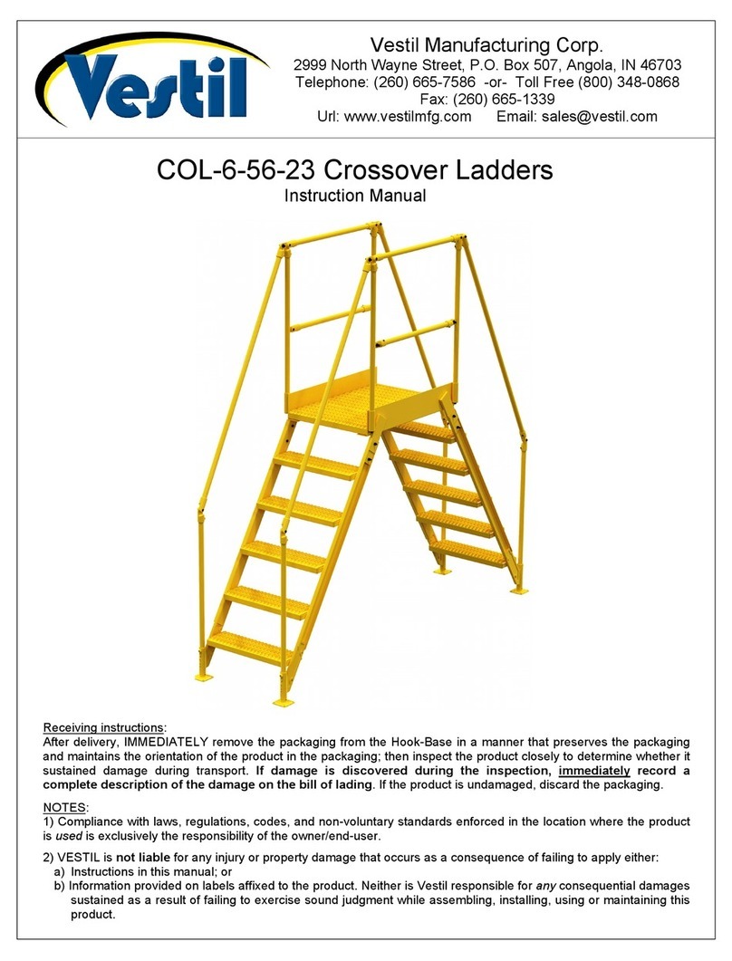 Vestil COL-6-56-23 User manual