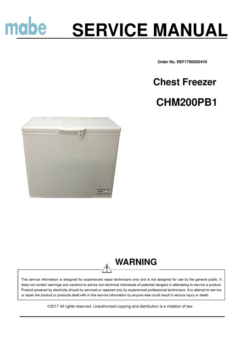 mabe CHM200PB1 Service manual