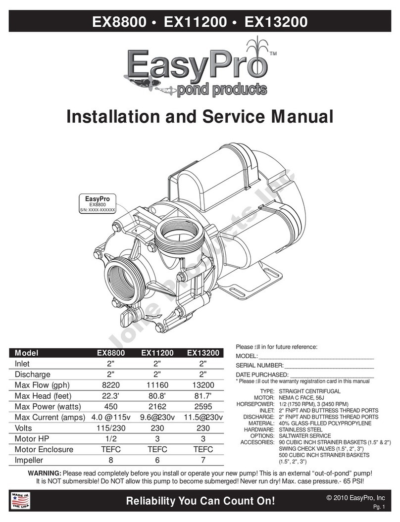EasyPro EX8800 Manual EasyPro EX8800 Manual