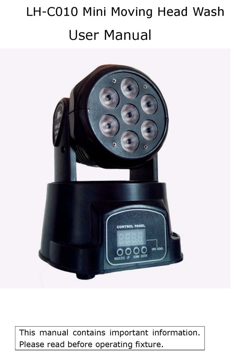 MA lighting LH-C010 User manual