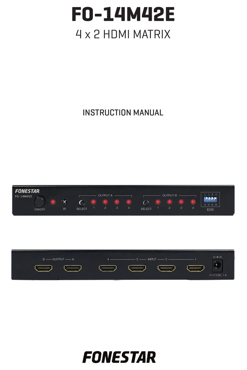 FONESTAR FO-14M42 instruction manual