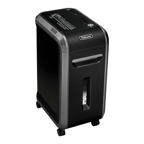 Fellowes 3229901 manual