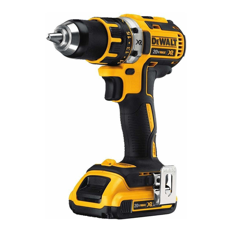 DeWalt XR Li-Ion DCD790D2 User manual