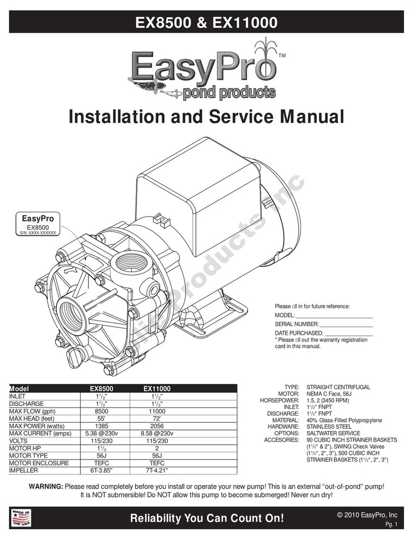 EasyPro EX11000 Manual EasyPro EX11000 Manual