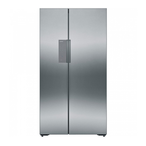 Siemens iQ300 KA N Series Installation instructions and instructions for use